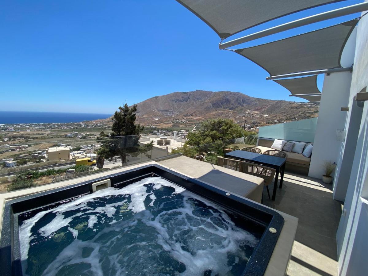 A Lux Villas Santorini Éxo Goniá Extérieur photo